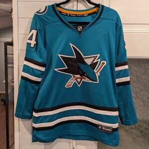 Alexander Barabanof  San Jose Sharks Fantastic Home Break Away Jersey Women's M